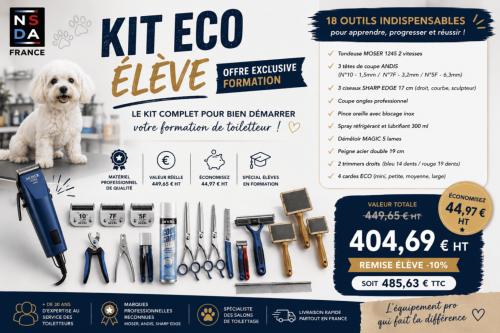Kit ECO Élève Toilettage Professionnel