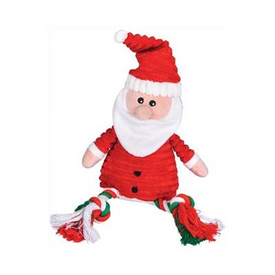 PELUCHE PÈRE NOEL CORDE SONORE 45CM