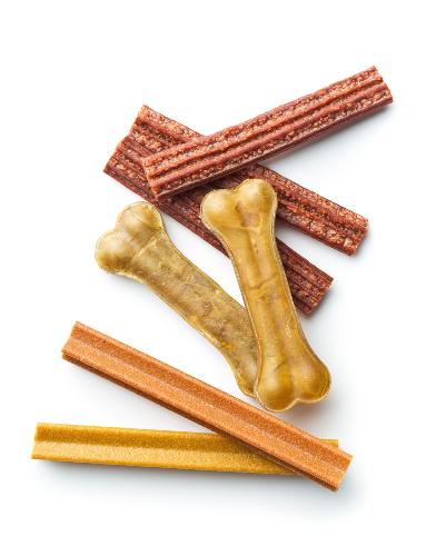 Os et friandises pour chiens