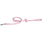 LAISSE VICHY ROSE 1,2M X15MM