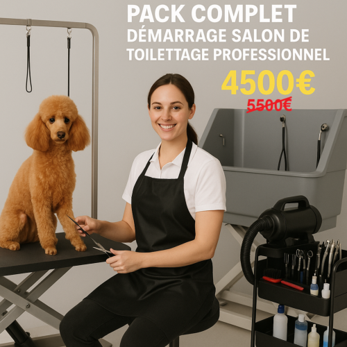 Pack premium Complet Salon de Toilettage – Démarrage Pro | NSDA France