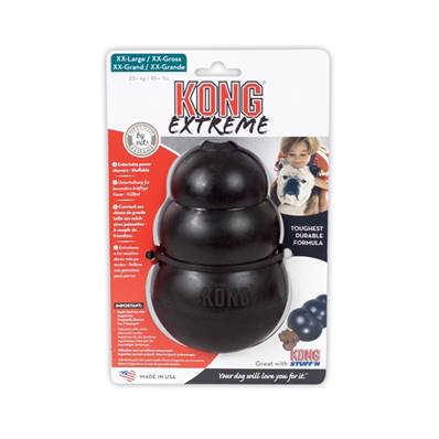 Kong extrême noir disponible en plusieurs tailles