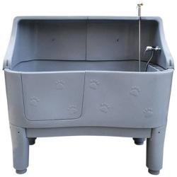 Baignoire sur pieds grand modèle avec paroi