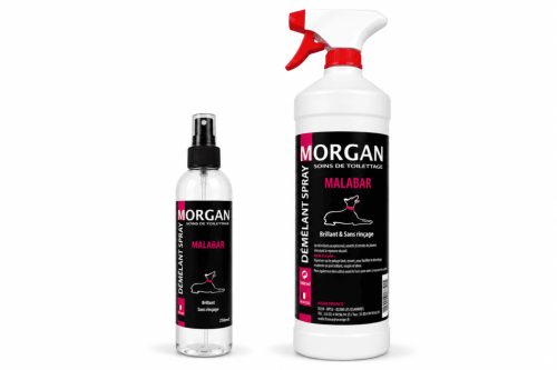 Démêlant spray senteur Malabar disponible en 250ml et 1L
