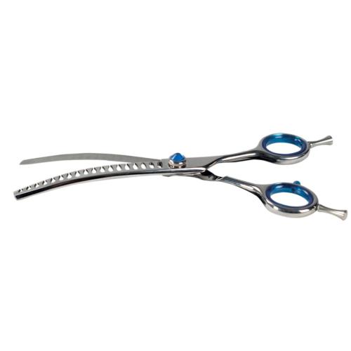 Ciseaux Chunker Courbes Cozyline Phoenix : 16,5 cm