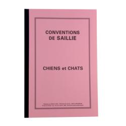 Carnet de conventions de saillie pour élevage