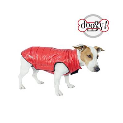 Doudoune fun rouge disponible en plusieurs tailles