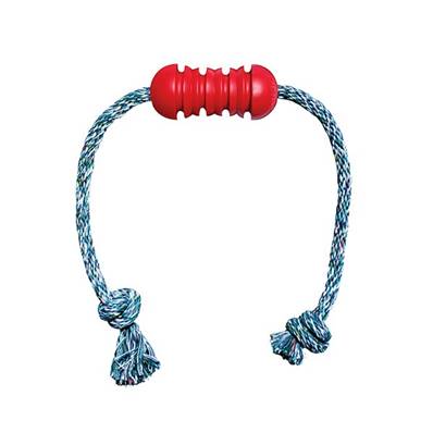 Kong dental avec corde disponible en plusieurs tailles