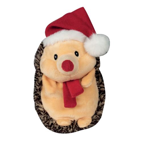 PELUCHE HERISSON DE NOEL 17CM