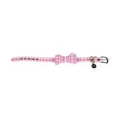 COLLIER VICHY ROSE T40 28,5-36CM X20 MM