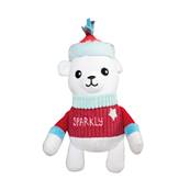 PELUCHE OURS DE NOEL 19X24CM