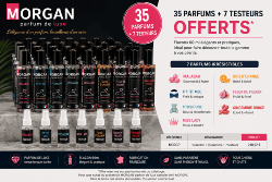 Parfum de Luxe MORGAN – 35 parfums + 7 testeurs