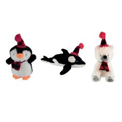 DISPLAY DE JOUET DE NOEL POLE NORD 12PCS