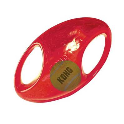 KONG JUMBLER RUGBY L-XL COLORIS VARIES DIAM 13CM-22CM-425G
