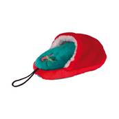 PELUCHE MULE ROUGE SONORE 18 CM