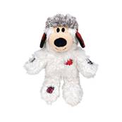 KONG HOLIDAY WILD KNOTS BEAR COLORIS ASSORTIS SM/MD 17,78CM-102G