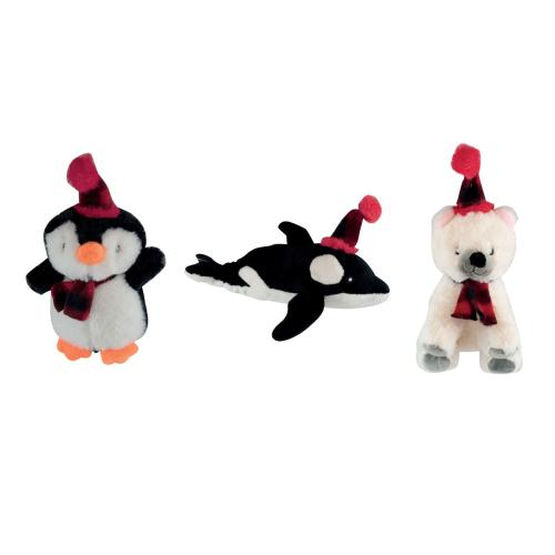 DISPLAY DE JOUET DE NOEL POLE NORD 12PCS