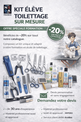 Kit Élève Toilettage Sur Mesure -20%