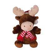 PELUCHE RENNE SONORE 23 CM