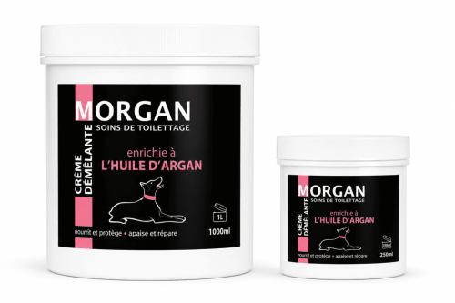 Crème démêlante à l'huile d'Argan disponible en 250ml et 1L